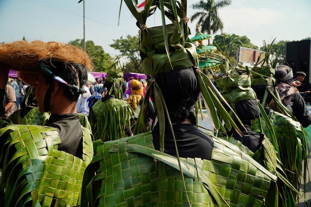 Ciamis Indonesia June 22 2022 Galuh cultural carnival