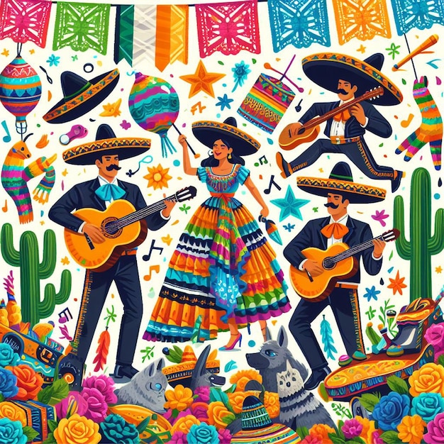 Cinco de Mayo Illustration