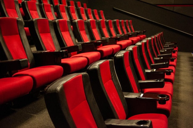 The cinema house Inside Mock up