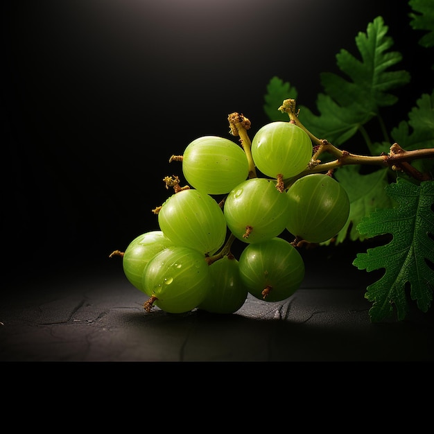 Cinematic Amla Aura 16k UHD Natural Color Wallpaper of Indian Gooseberry