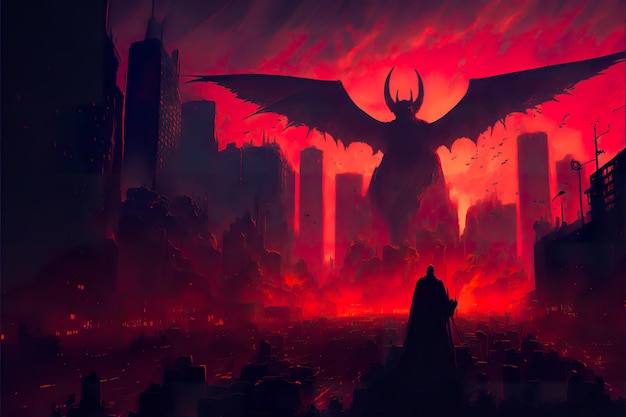 Cinematic city of demons