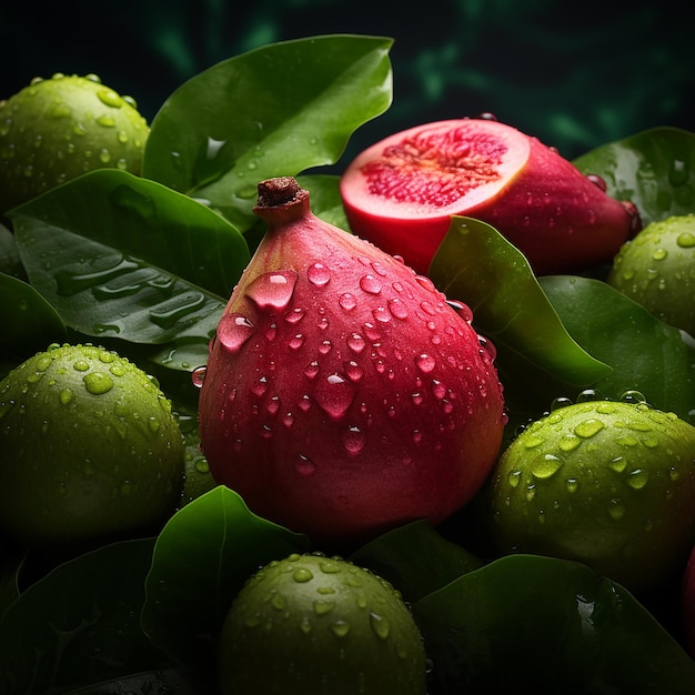 Cinematic Guava Glow 16k UHD Natural Color Wallpaper