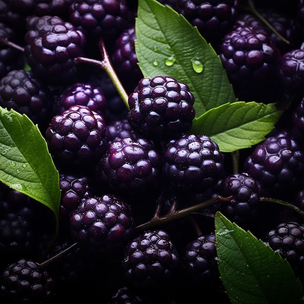 Cinematic Jamun Jubilation 16k UHD Natural Color Wallpaper of Indian Blackberry