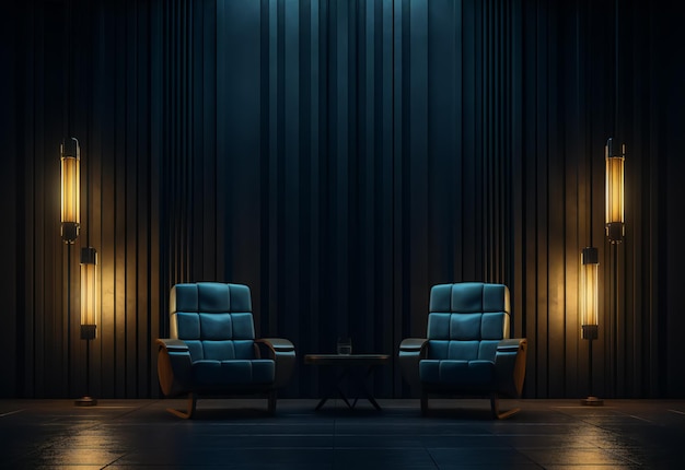 Cinematic Minimalist interior design