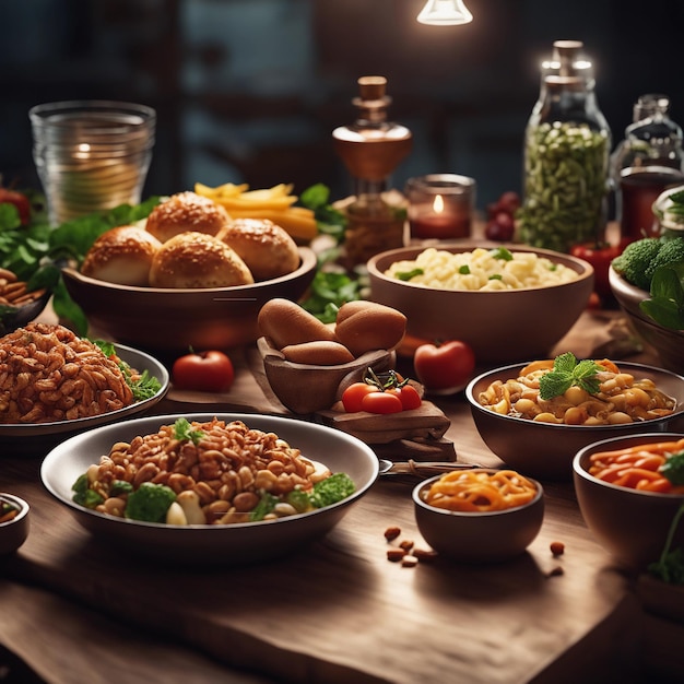 cinematic photo of traditional middle eastern culinary food photography film bokeh professional