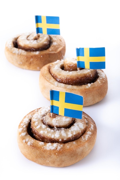 Cinnamon rolls buns Kanelbulle Swedish dessert