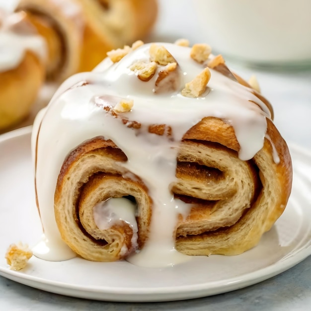 Cinnamon rolls recipe photo