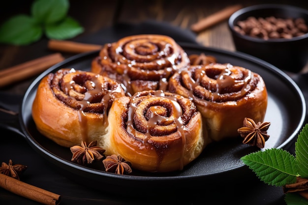 Cinnamon Rolls Vegan Dessert