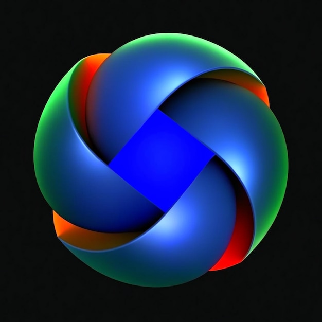 Circle Abstract 3D object