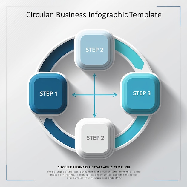 Photo circle business infographic template with 3 steps or options the concept can be used for diagram