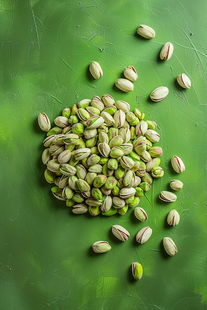 a circle of seeds with a circle of seeds in the center