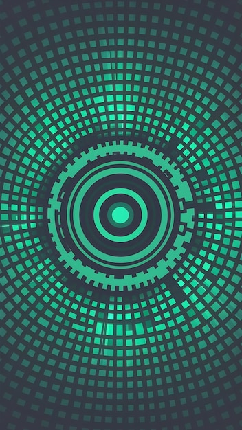 Circles and squares background design