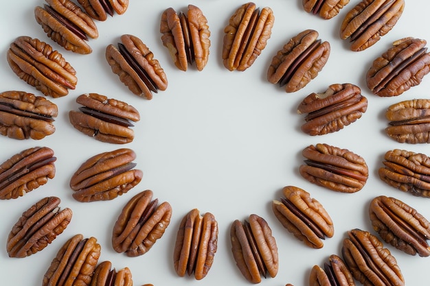 Circular Pecan Arrangement