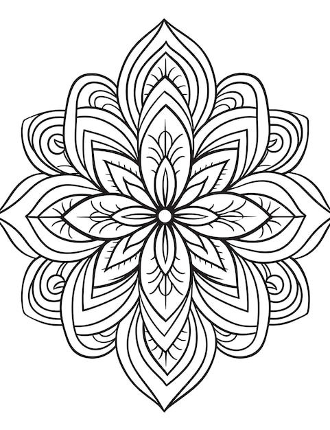 Circumscribed Pages for Adults Coloring