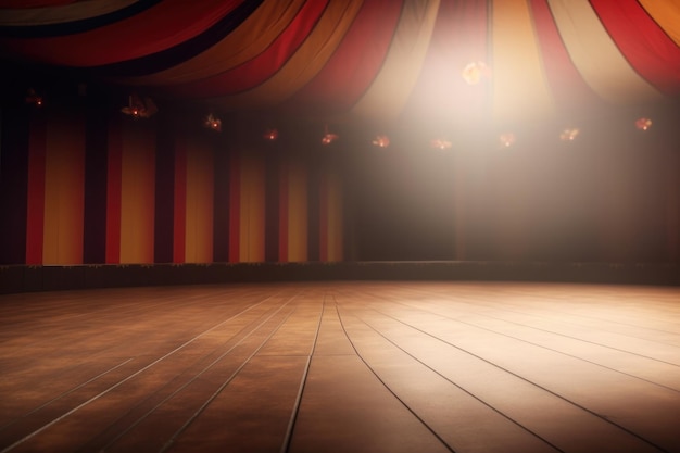 Circus background Illustration AI GenerativexA