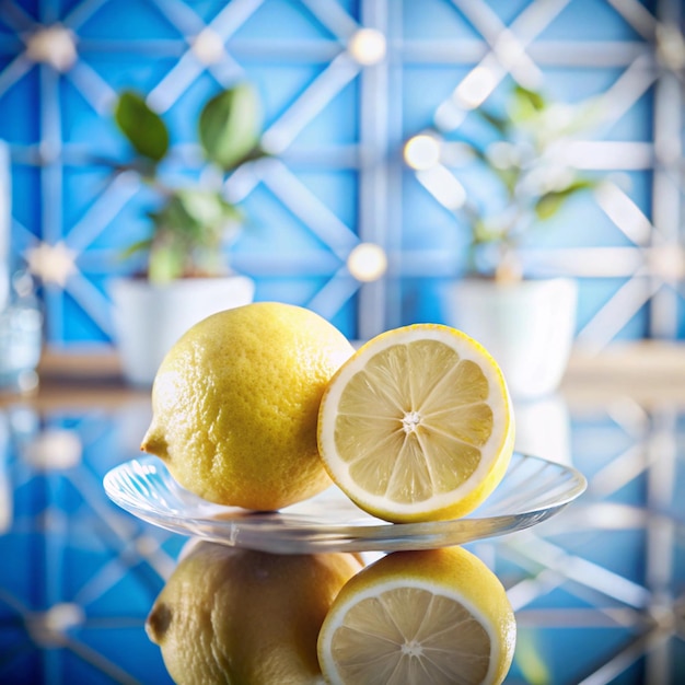 Photo citrus brilliance the allure of fresh lemons