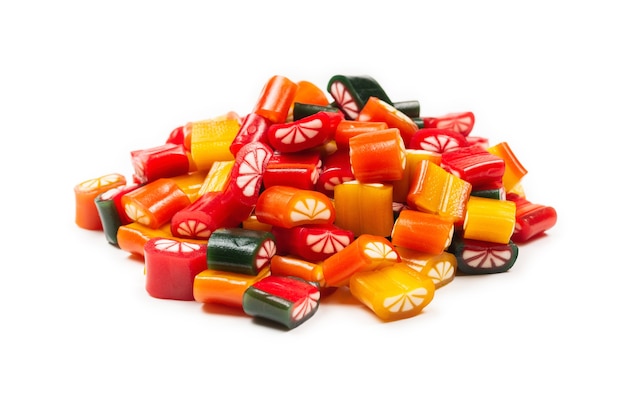 Citrus colorful jelly candies