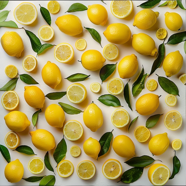 Citrus Delight TopDown Lemon Display