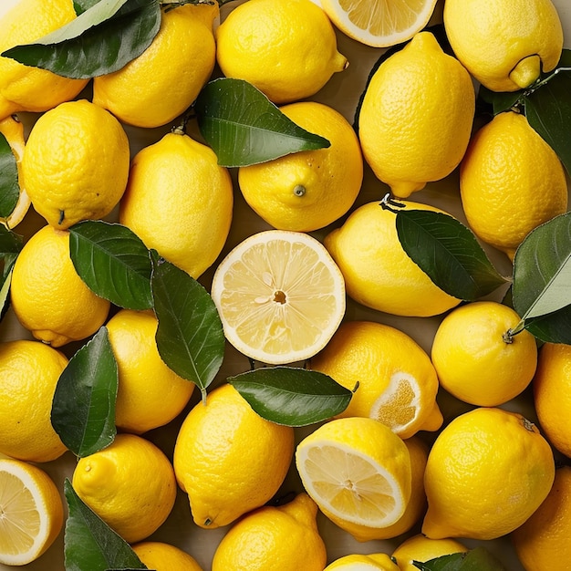 Citrus Delight TopDown Lemon Display