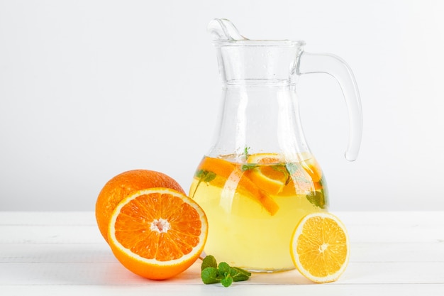 Citrus lemonade,summer drink.