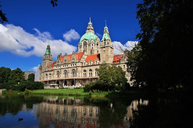 City hall in Hanover, Germany