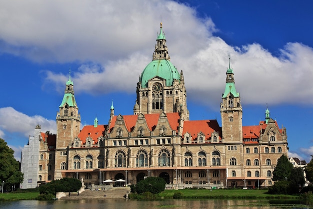 City hall in Hanover, Germany