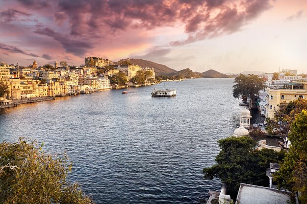 City Palace of Udaipur in India