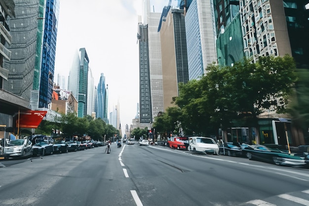 City Street Background