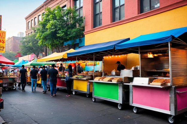 City Street Food Cart