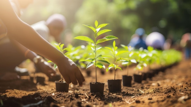 City streets turning green with new tree planting by volunteers