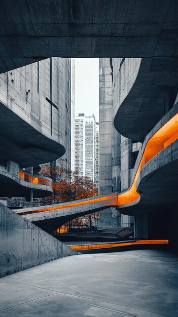 Photo a city with a bridge that says quot art quot on the top