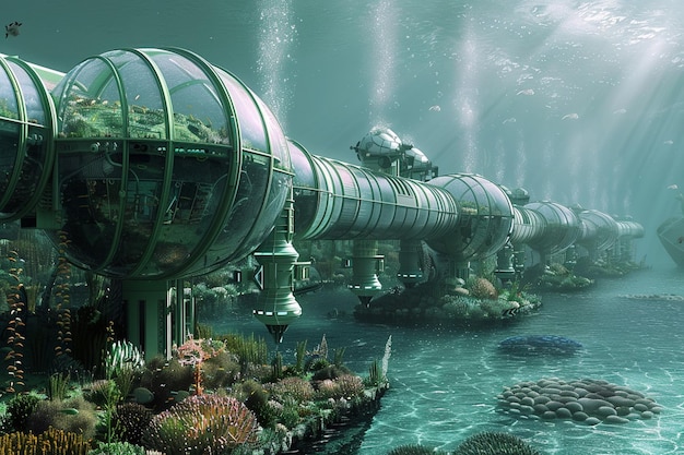 The citys energy is powered by mive underwater tur generative ai