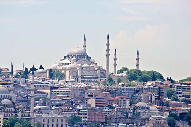 The cityscape of Istanbul, Turkey