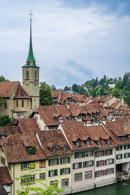 Cityscape of the old town of Bern