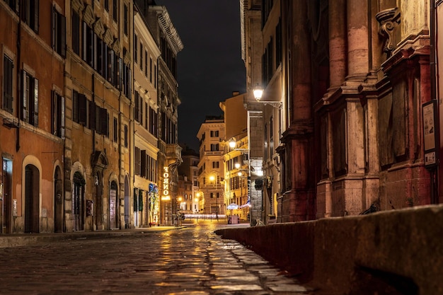 cityscape of the rome ancient centre italy