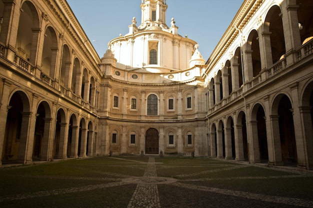 cityscape of the rome ancient centre italy