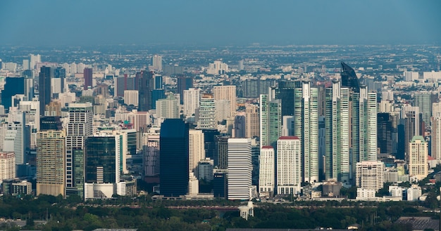 Cityscape and skyline of Bangkok City, Thailand