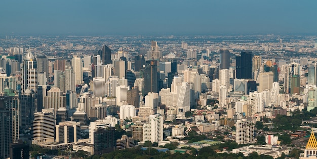 Cityscape and skyline of Bangkok City, Thailand.