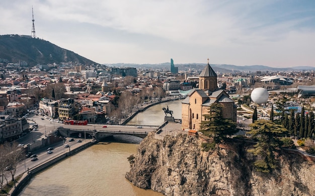 Cityscape of tbilisi