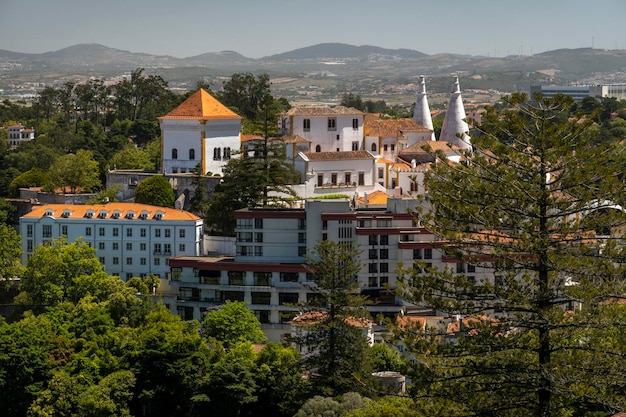 Cityscape view of the famous village of Sintra