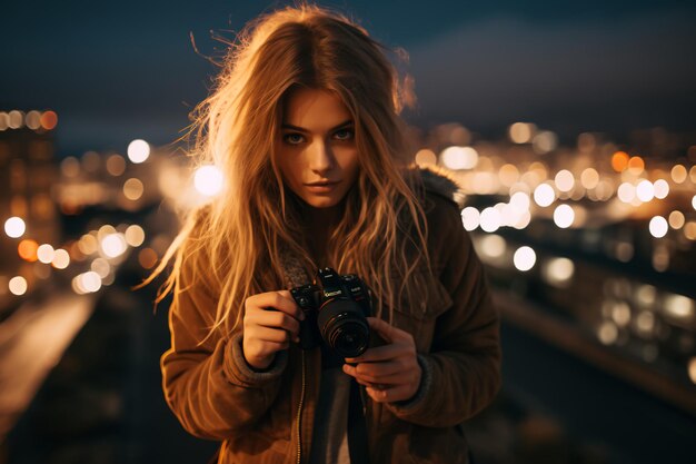 Cityscape Wanderer Portrait of the Urban Explorer Woman