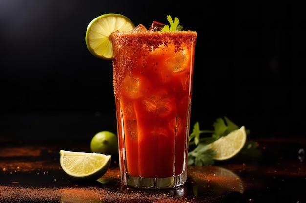 Clamato Michelada Perfecta Mexican Drink