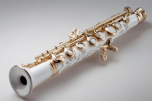 a clarinet by the company of the company