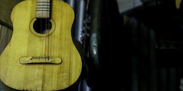 Classic acoustic guitar