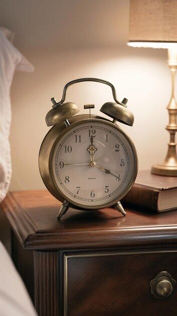 Photo classic alarm clock