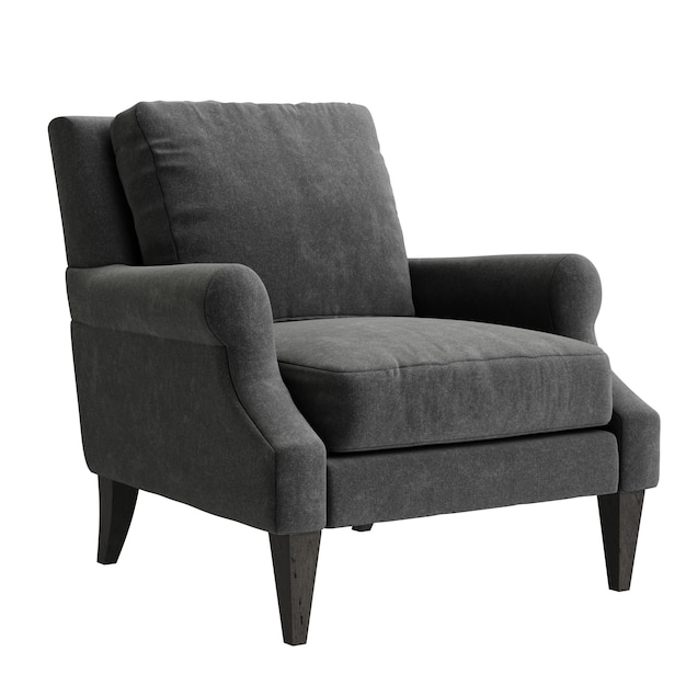 Classic armchair isolated