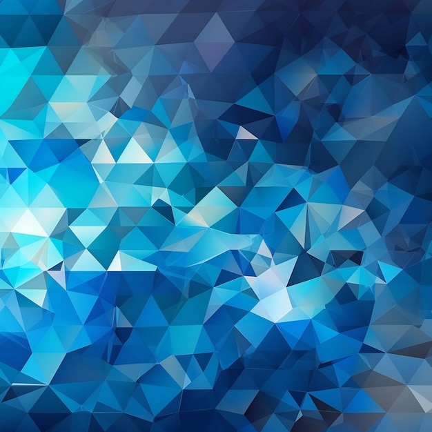 Classic blue trianglify art background abstract backgrounds