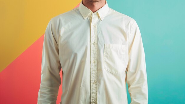 Photo classic buttondown shirt isolated