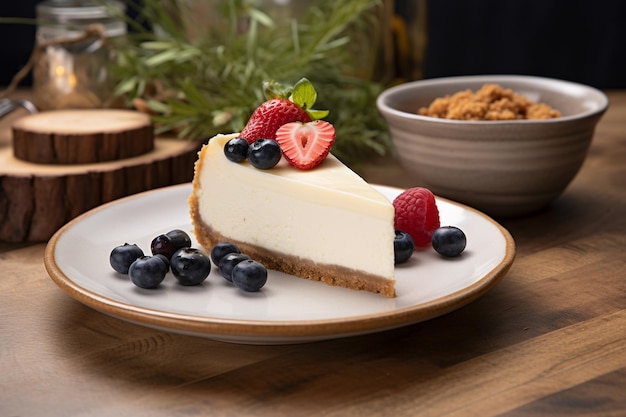 Classic Cheesecake with Graham Cracker Crust Bakery Freshness