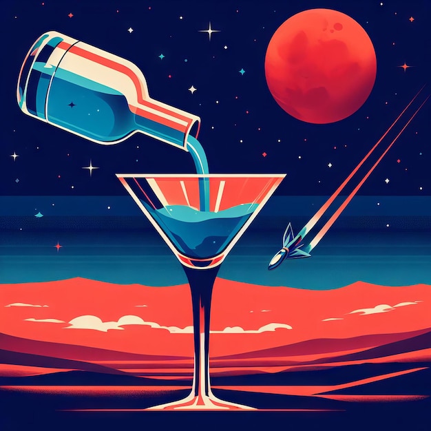 Classic Cosmic Cocktail